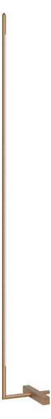 HighLight Lampadar LED Amalfi XL, auriu, înălțime 180 cm, metal, dimabil, reglabil, Auriu / Alamă, Camera de zi / sufragerie, Metal, Modern