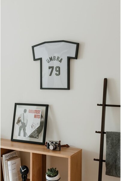 Ramă foto neagră de suspendat din plastic 50x54,5 cm T-Frame – Umbra