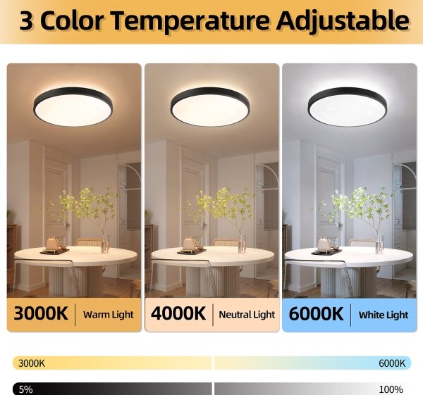 Brilagi - Corp de iluminat LED reglabil GLASS POOL DOUBLE, 80 W, 230 V, 60 cm, negru + telecomandă