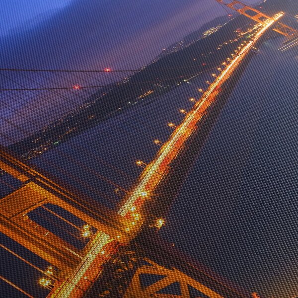 Tablou - Podul Golden Gate (90x60 cm)