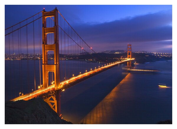 Tablou - Podul Golden Gate (70x50 cm)