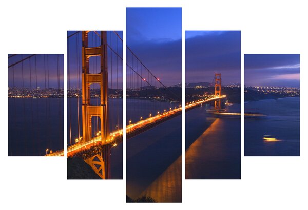 Tablou - Podul Golden Gate (150x105 cm)