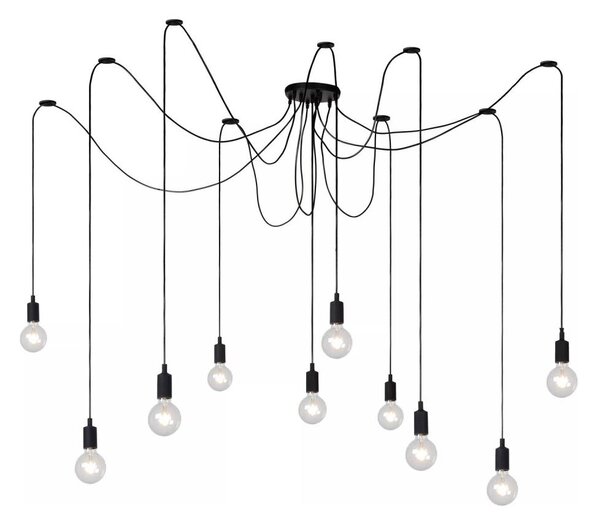 Lucide 08408/10/30 - Lampă suspendată FIX MULTIPLE 10xE27/60W/230V