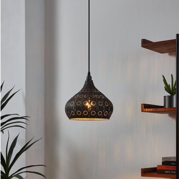 Eglo 49714 - Lampă suspendată MELILLA 1xE27/60W
