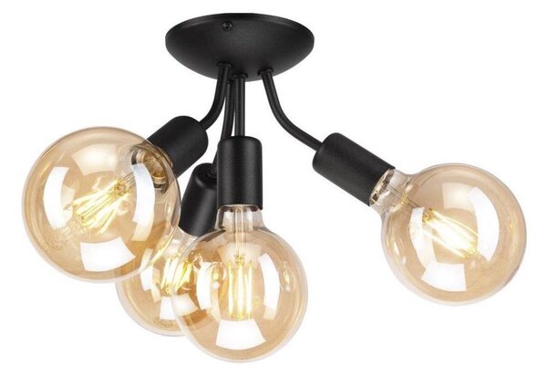 Lustr VIGGO 4xE27/60W/230V montat aproape de tavan