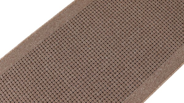 Traversa Antiderapanta Hol Bucatarie, Model Lester Mocha, Maro 67 x 300
