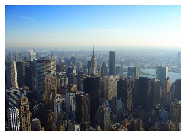 Tablou - Manhattan de zi (70x50 cm)