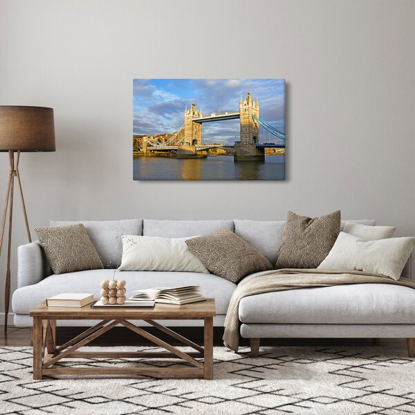 Tablou - Tower Bridge (90x60 cm)