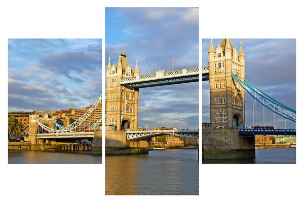 Tablou - Tower Bridge (90x60 cm)