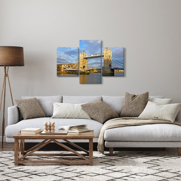 Tablou - Tower Bridge (90x60 cm)