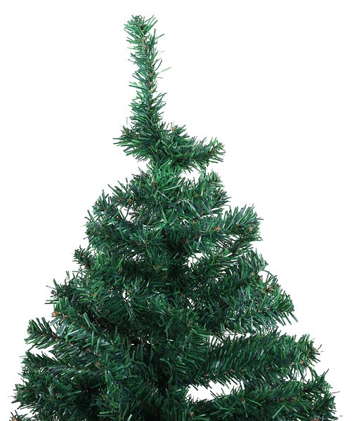Brad de Craciun 180cm, brad artificial cu baza, brad verde, decoratiune de craciun de sarbatori HOMCOM | Aosom Romania