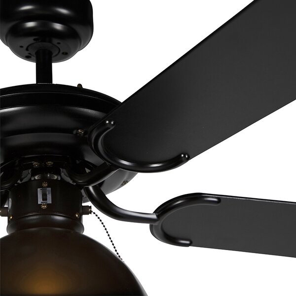 Ventilator de tavan industrial negru - Mistral Magna