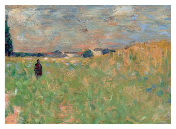 Tablou - Georges Seurat, A Summer Landscape, reproducere (70x50 cm)