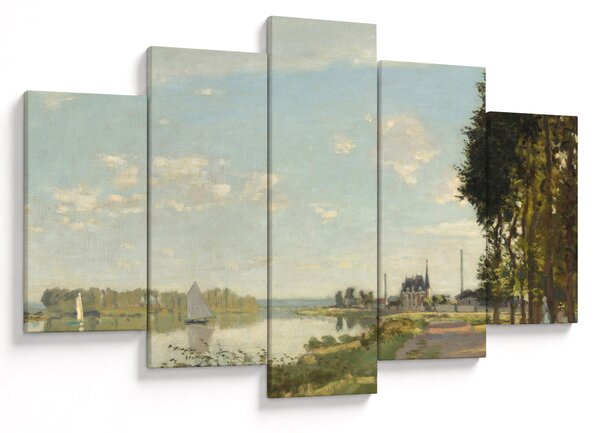 Tablou - Claude Monet, Argenteuil, reproducere (150x105 cm)