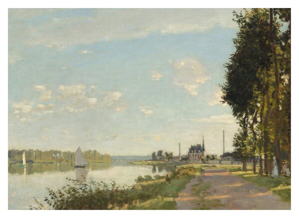 Tablou - Claude Monet, Argenteuil, reproducere (70x50 cm)