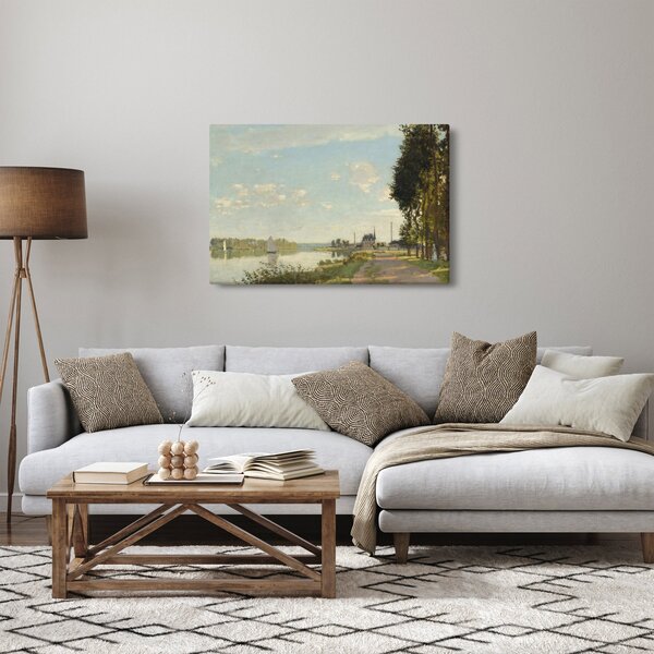 Tablou - Claude Monet, Argenteuil, reproducere (90x60 cm)