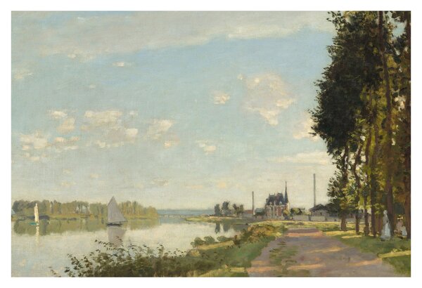 Tablou - Claude Monet, Argenteuil, reproducere (90x60 cm)