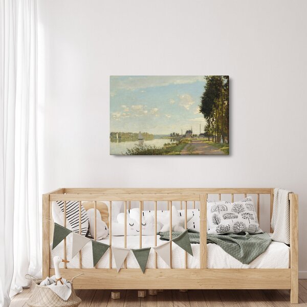 Tablou - Claude Monet, Argenteuil, reproducere (90x60 cm)