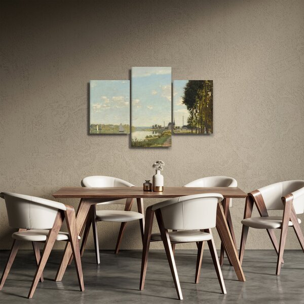 Tablou - Claude Monet, Argenteuil, reproducere (90x60 cm)