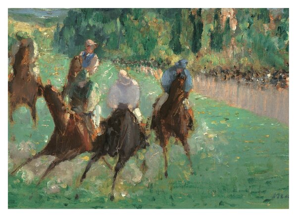 Tablou - Edouard Manet, At the Races, reproducere (70x50 cm)