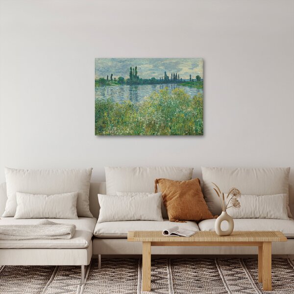 Tablou - Claude Monet, Banks of the Seine, reproducere (70x50 cm)