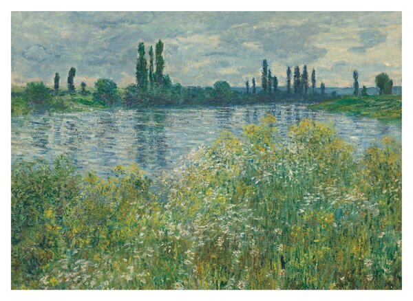 Tablou - Claude Monet, Banks of the Seine, reproducere (70x50 cm)