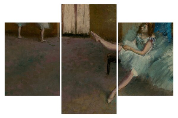 Tablou - Edgar Degas, Before the Ballet, reproducere (90x60 cm)