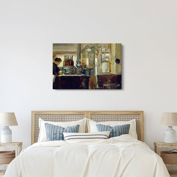 Tablou - Style of Edouard Manet, Bon Bock Cafe, reproducere (90x60 cm)