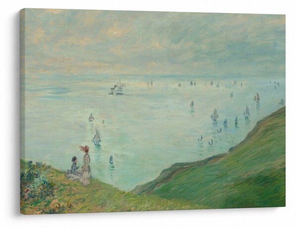 Tablou - Henri Fantin-Latour, Cliffs at Pourville, reproducere (70x50 cm)