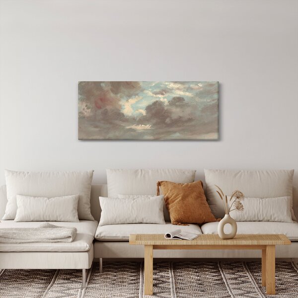 Tablou - John Constable, Cloud Study Stormy Sunset, reproducere (120x50 cm)