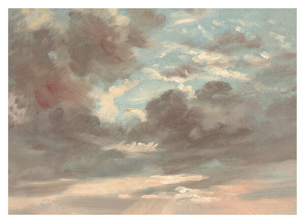 Tablou - John Constable, Cloud Study Stormy Sunset, reproducere (70x50 cm)
