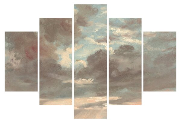 Tablou - John Constable, Cloud Study Stormy Sunset, reproducere (150x105 cm)