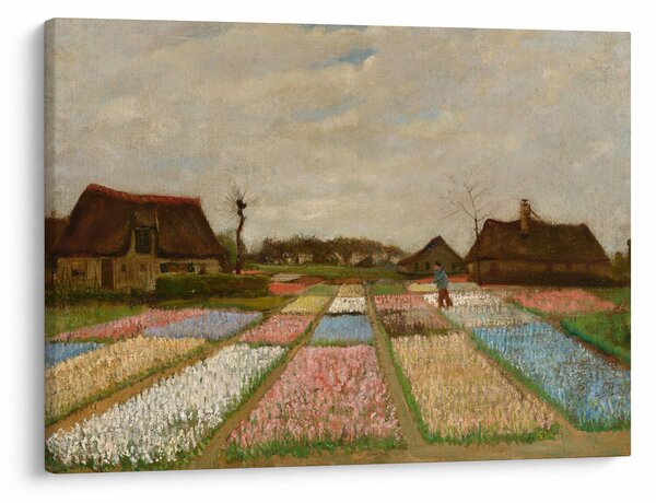 Tablou - Vincent van Gogh, Flower Beds in Holland, reproducere (70x50 cm)