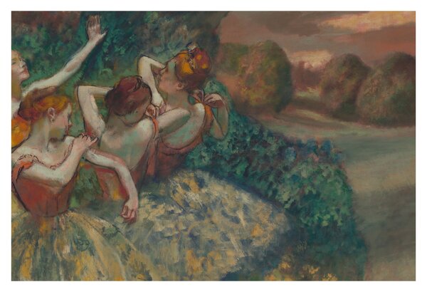 Tablou - Edgar Degas, Four Dancers, reproducere (90x60 cm)