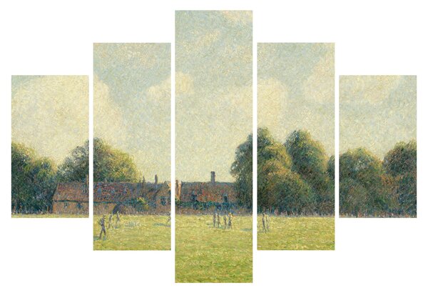 Tablou - Camille Pissarro, Hampton Court Green, reproducere (150x105 cm)