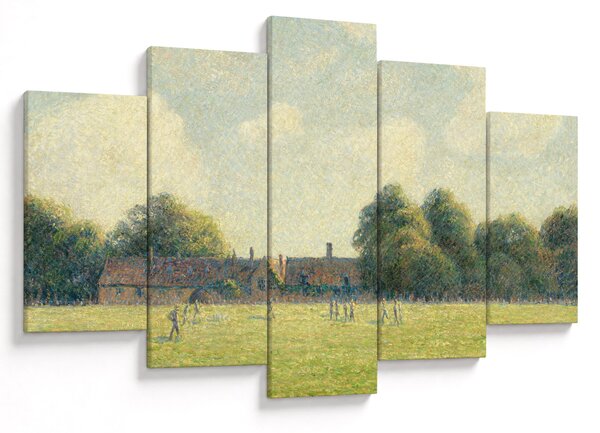 Tablou - Camille Pissarro, Hampton Court Green, reproducere (150x105 cm)