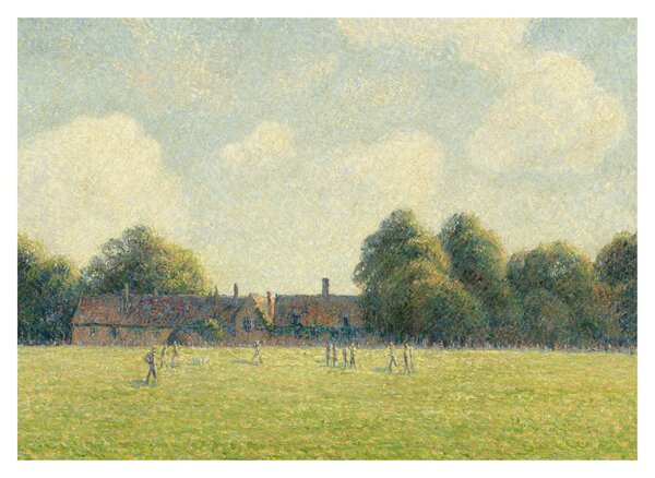 Tablou - Camille Pissarro, Hampton Court Green, reproducere (70x50 cm)