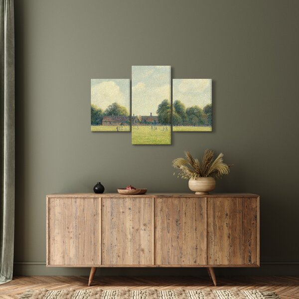 Tablou - Camille Pissarro, Hampton Court Green, reproducere (90x60 cm)