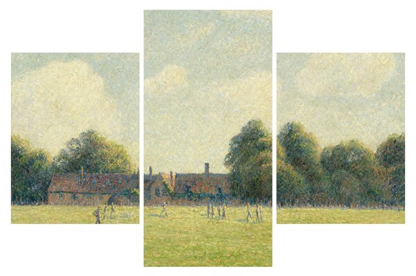 Tablou - Camille Pissarro, Hampton Court Green, reproducere (90x60 cm)