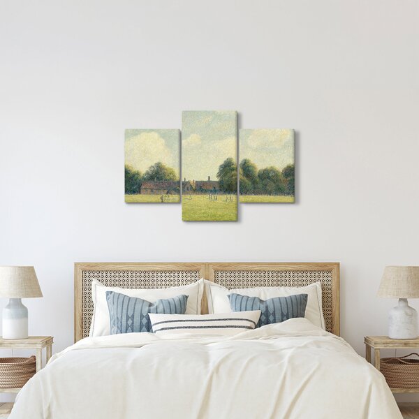 Tablou - Camille Pissarro, Hampton Court Green, reproducere (90x60 cm)