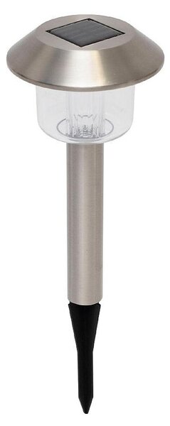Lampa solara gradina, set 2 bucati tip tarus, LED cu schimbare de culoare, metal