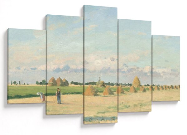 Tablou - Camille Pissarro, Landscape, Ile de France, reproducere (150x105 cm)