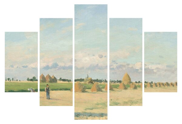 Tablou - Camille Pissarro, Landscape, Ile de France, reproducere (150x105 cm)
