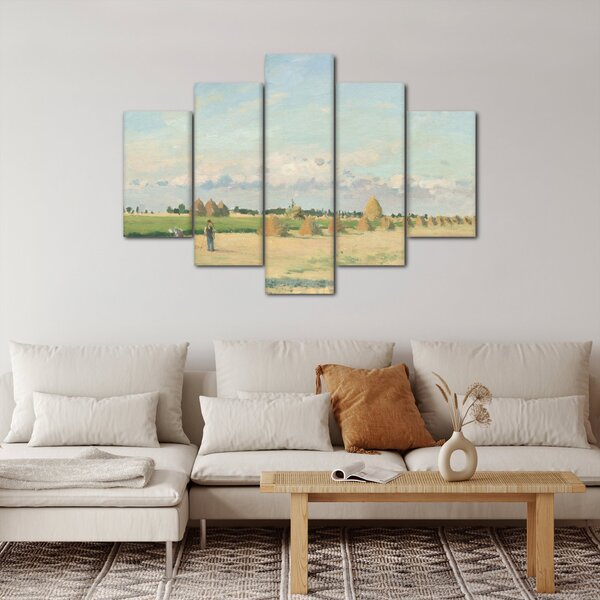 Tablou - Camille Pissarro, Landscape, Ile de France, reproducere (150x105 cm)