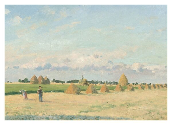 Tablou - Camille Pissarro, Landscape, Ile de France, reproducere (70x50 cm)