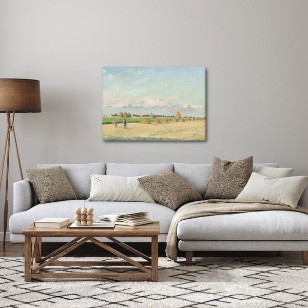 Tablou - Camille Pissarro, Landscape, Ile de France, reproducere (70x50 cm)