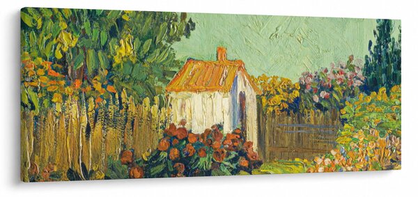 Tablou - Imitator of Vincent van Gogh, Landscape, reproducere (120x50 cm)