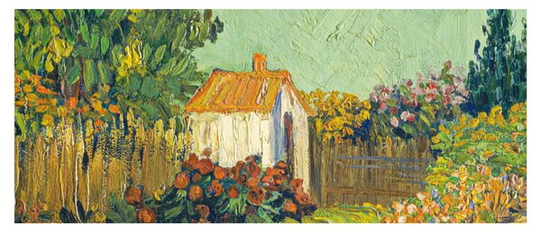 Tablou - Imitator of Vincent van Gogh, Landscape, reproducere (120x50 cm)