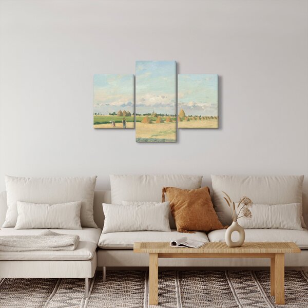 Tablou - Camille Pissarro, Landscape, Ile de France, reproducere (90x60 cm)