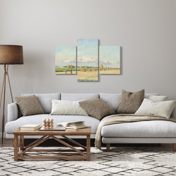 Tablou - Camille Pissarro, Landscape, Ile de France, reproducere (90x60 cm)